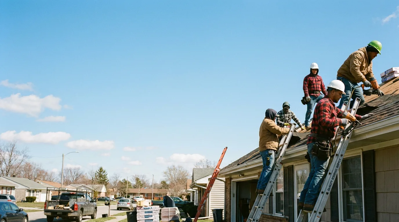 Roofing in Maybee, MI near me